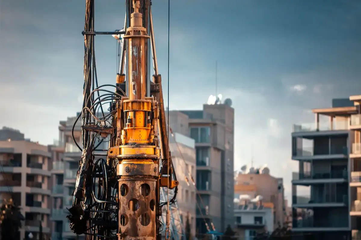 Geothermal drilling in the city